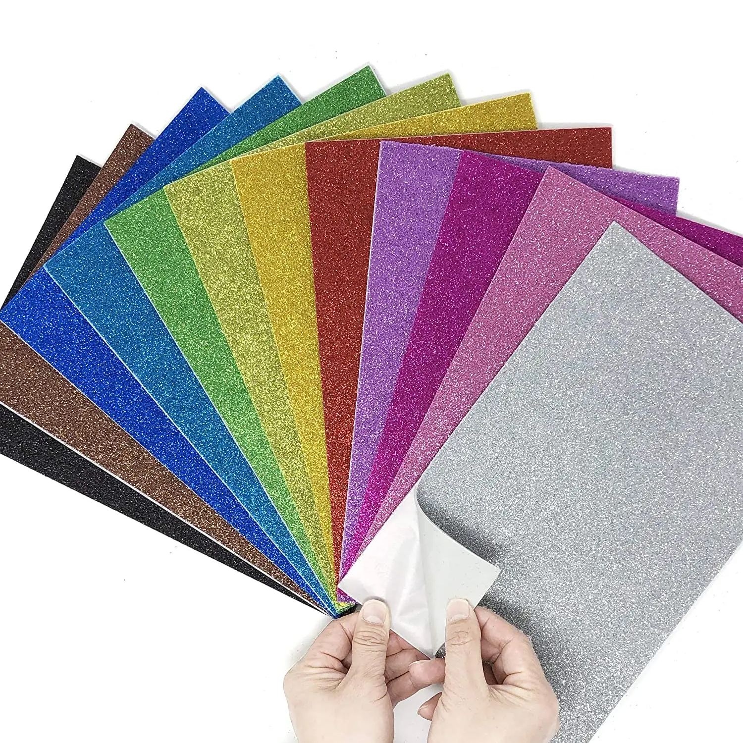 Self Adhesive Glitter Eva Sheet