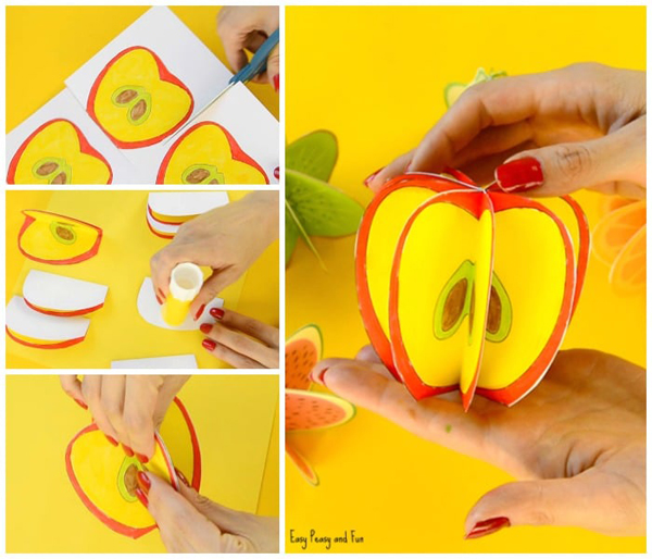 Paper Fruit Craft